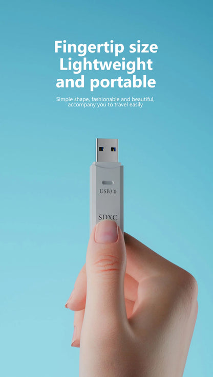 2 in 1 USB 3.0 Card Reader Micro TF sd card Reader usb adapter High Speed Cardreader TF Memory card For PC Laptop Accessories